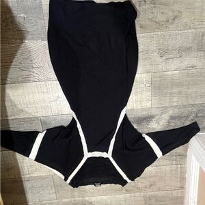 Bebe Monochrome Knit Dress